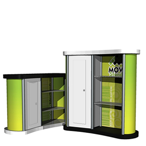 Mesa o counter portátil desarmable Pamil - MoviStands
